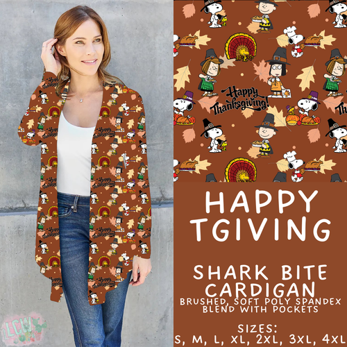 Batch #409 - Character Fall 2 - Closes 9/8 - ETA late October - Happy TGiving Cardigan