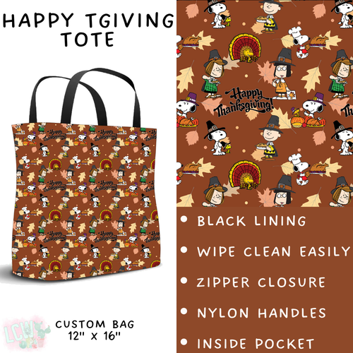 Batch #409 - Character Fall 2 - Closes 9/8 - ETA late October - Happy TGiving Tote