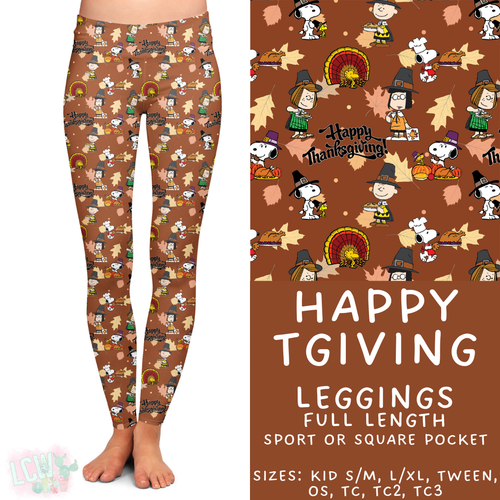 Batch #409 - Character Fall 2 - Closes 9/8 - ETA late October - Happy TGiving Full Length Leggings