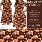 Batch #407 - Fall Fun 2 - Closes 9/4 - ETA mid/late October - Harvest Truck Womens & Girls Dresses