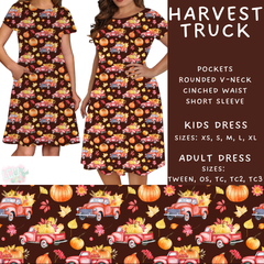Batch #407 - Fall Fun 2 - Closes 9/4 - ETA mid/late October - Harvest Truck Womens & Girls Dresses