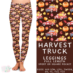 Batch #407 - Fall Fun 2 - Closes 9/4 - ETA mid/late October - Harvest Truck Full Length Leggings