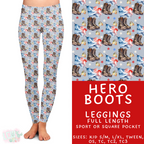 Batch #414 - Military 2 Collection - Closes 9/17 - ETA early Nov - Hero Boots Full Length Leggings