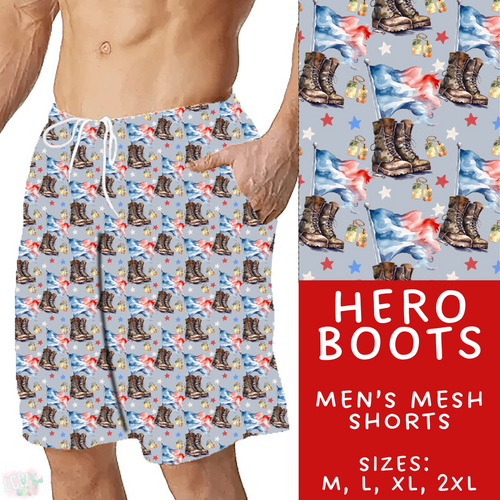 Batch #414 - Military 2 Collection - Closes 9/17 - ETA early Nov - Hero Boots Men's Shorts
