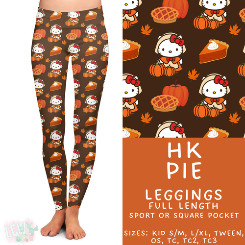 Batch #409 - Character Fall 2 - Closes 9/8 - ETA late October - HK Pie Full Length Leggings