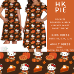Batch #409 - Character Fall 2 - Closes 9/8 - ETA late October - HK Pie Womens & Girls Dresses
