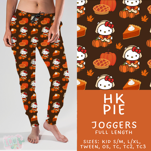 Batch #409 - Character Fall 2 - Closes 9/8 - ETA late October - HK Pie Joggers