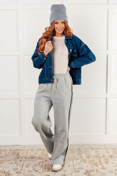 Have We Met Oversized Denim Jacket – Stylish and Versatile (Sizes S-2XL)