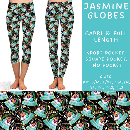 Batch #220 - Christmas Magic - Closes 10/21 - ETA late Nov - Jasmine Globes Full and Capri Length Leggings