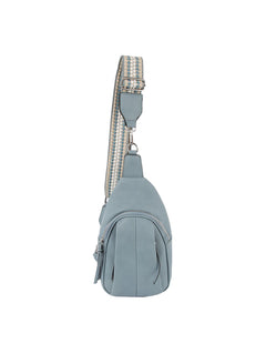 Soft Faux Leather Front Crossbody Sling Bag – Stylish & Versatile Purse with Adjustable Strap, Multiple Pockets