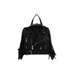 Fringe Motorcycle Jacket Backpack