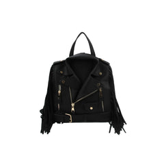 Fringe Motorcycle Jacket Backpack