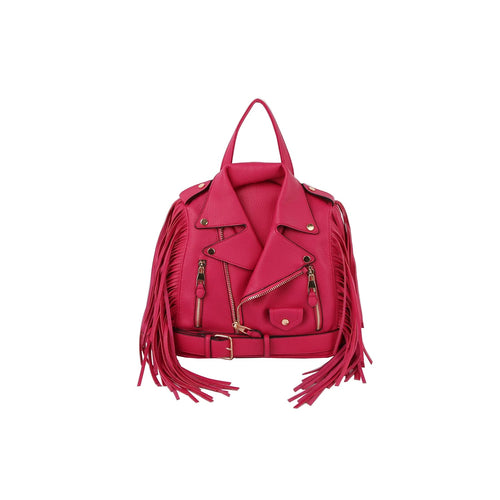 Fringe Motorcycle Jacket Backpack
