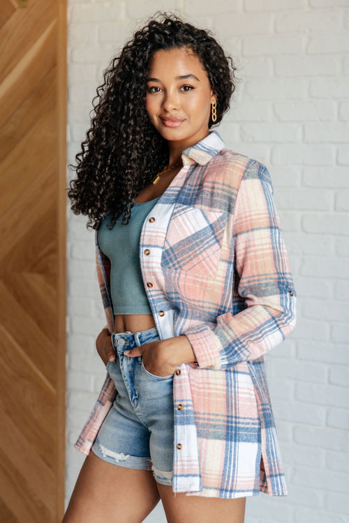 Lumber Jill Plaid Button Down - Your Must-Have Transitional Wardrobe Staple!