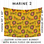 Batch #414 - Military 2 Collection - Closes 9/17 - ETA early Nov - Marine 2 Blanket