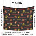 Batch #414 - Military 2 Collection - Closes 9/17 - ETA early Nov - Marine Blanket