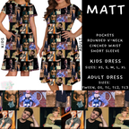 Batch #274 - Fun Run 7 - Closes 1/22 - ETA late March - Matt Adult & Kids Dresses