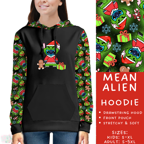 Batch #220 - Christmas Magic - Closes 10/21 - ETA late Nov - Mean Alien Hoodie