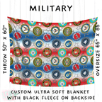Batch #414 - Military 2 Collection - Closes 9/17 - ETA early Nov - Military Blanket
