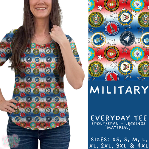 Batch #414 - Military 2 Collection - Closes 9/17 - ETA early Nov - Military Everyday Tee