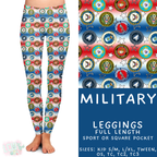 Batch #414 - Military 2 Collection - Closes 9/17 - ETA early Nov - Military Full Length Leggings