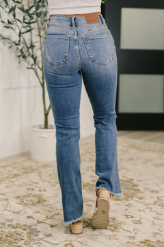 Maureen High Rise Distressed Bootcut Jeans – Judy Blue | Sizes 0–24W