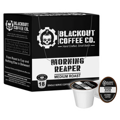 Blackout Coffee | Morning Reaper – Medium Roast (Ground or K-Cups)