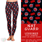 Batch #414 - Military 2 Collection - Closes 9/17 - ETA early Nov - Nat Guard Full Length Leggings