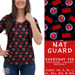 Batch #414 - Military 2 Collection - Closes 9/17 - ETA early Nov - Nat Guard Everyday Tee