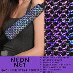 Batch #423 - Car Accessories - Closes 10/2 - ETA mid/late Nov - Neon Net Shoulder Strap Pads