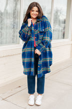 No Tears Plaid Coat – Mid-Weight Brushed Flannel Statement Jacket (S-3XL)