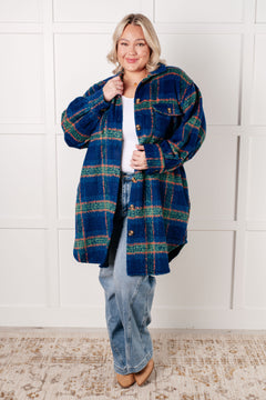 No Tears Plaid Coat – Mid-Weight Brushed Flannel Statement Jacket (S-3XL)