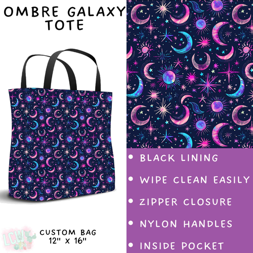 Batch #274 - Fun Run 7 - Closes 1/22 - ETA late March - Ombre Galaxy Tote