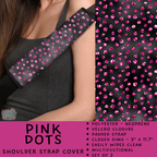 Batch #423 - Car Accessories - Closes 10/2 - ETA mid/late Nov - Pink Dots Shoulder Strap Pads