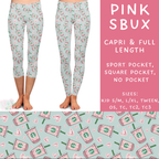 Batch #274 - Fun Run 7 - Closes 1/22 - ETA late March - Pink Sbux Full and Capri Length Leggings