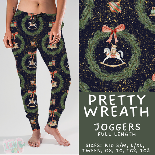 Batch #424 - Jingle All The Way - Closes 10/3 - ETA mid/late Nov - Pretty Wreath Joggers