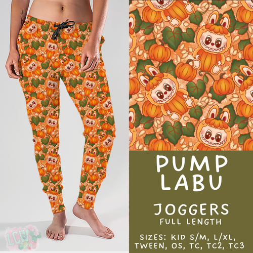 Batch #409 - Character Fall 2 - Closes 9/8 - ETA late October - Pump Labu Joggers