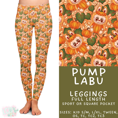 Batch #409 - Character Fall 2 - Closes 9/8 - ETA late October - Pump Labu Full Length Leggings