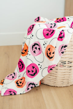 PREORDER: Limited Edition Halloween Fleece Blanket - Cozy Up in Spooky Style!