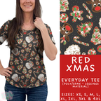Batch #424 - Jingle All The Way - Closes 10/3 - ETA mid/late Nov - Red Xmas Everyday Tee