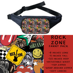 Batch #276 - Fanny Packs & Drawstring Backpacks - Closes 1/24 - ETA late March - Rock Zone Fanny Pack