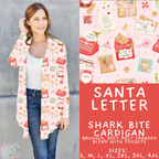 Batch #424 - Jingle All The Way - Closes 10/3 - ETA mid/late Nov - Santa Letter Cardigan