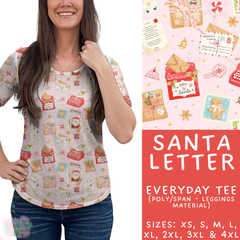 Batch #424 - Jingle All The Way - Closes 10/3 - ETA mid/late Nov - Santa Letter Everyday Tee