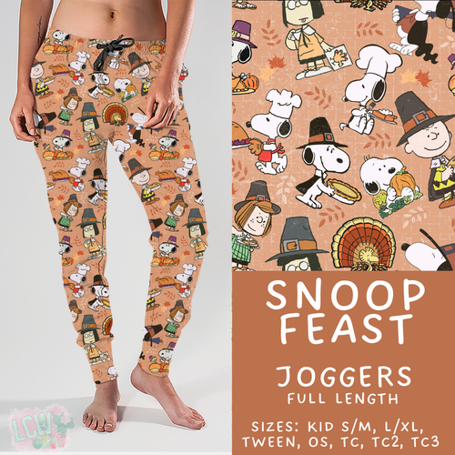 Batch #409 - Character Fall 2 - Closes 9/8 - ETA late October - Snoop Feast Joggers