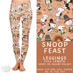 Batch #409 - Character Fall 2 - Closes 9/8 - ETA late October - Snoop Feast Full Length Leggings