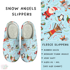 Batch #221 - Comfy Christmas Slippers - Closes 10/23 - ETA early Dec - Snow Angels Slippers