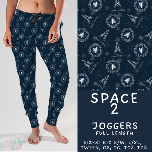 Batch #414 - Military 2 Collection - Closes 9/17 - ETA early Nov - Space 2 Joggers