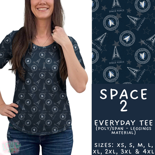 Batch #414 - Military 2 Collection - Closes 9/17 - ETA early Nov - Space 2 Everyday Tee