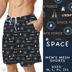 Batch #414 - Military 2 Collection - Closes 9/17 - ETA early Nov - Space Men's Shorts