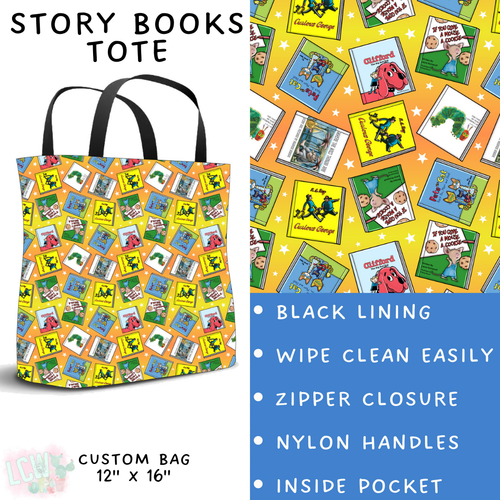 Batch #272 - Storybook Collection - Closes 1/17 - ETA late March - Story Books Tote